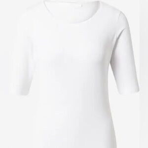 HUGO BOSS Women’s White ¾ Sleeve Top – Size XXL (Excellent Condition